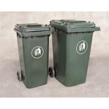 High Quality Outdoor Plastic Rubbish Bin with Wheel Dust Bin